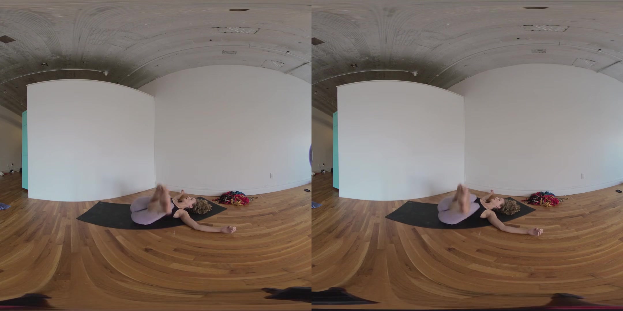 Yoga With the Divinatrix with Surprise Ending - Sexual Tutor and Pro Domme Amateur VR