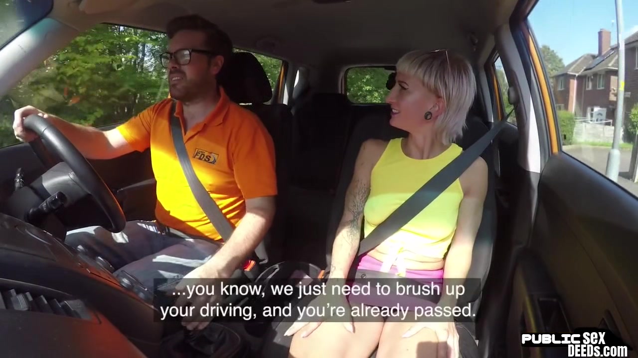 Instructor fucks big ass driver in POV in doggy style
