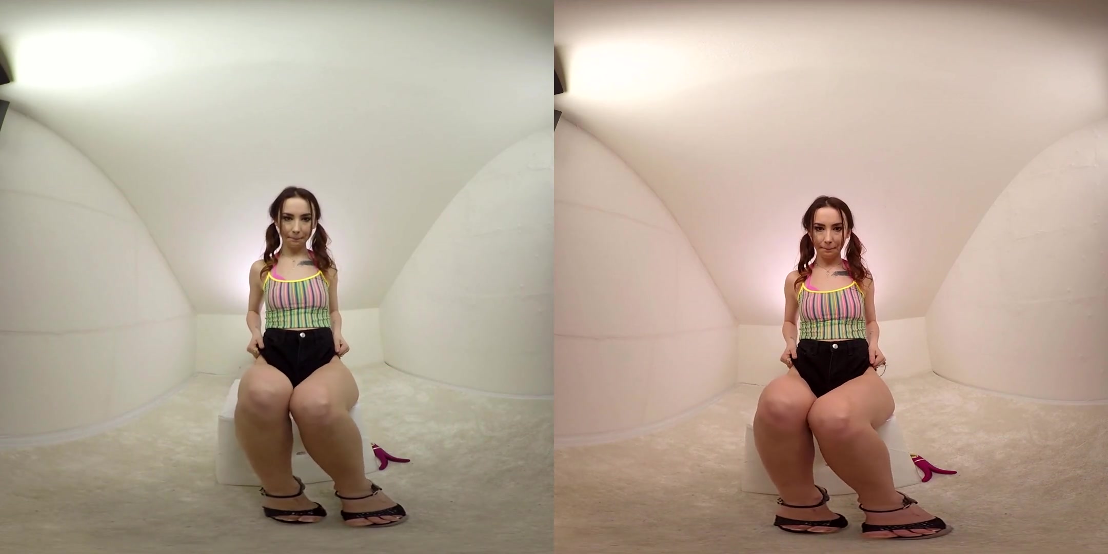 Free Dee in Petite Lara Ferry Cums on Her Vibrator - BravoModelsMedia