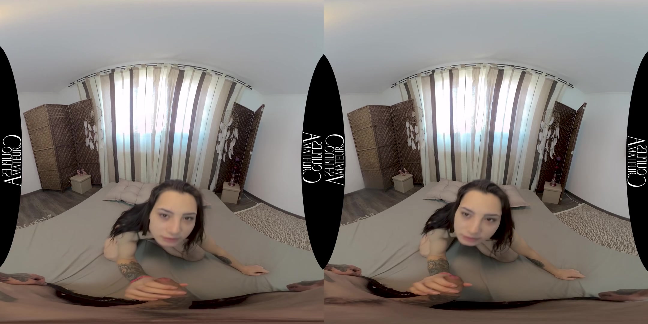 Skinny teen 18+ Tries Anal And Finishes With A Creampie - AmateurCouplesVR