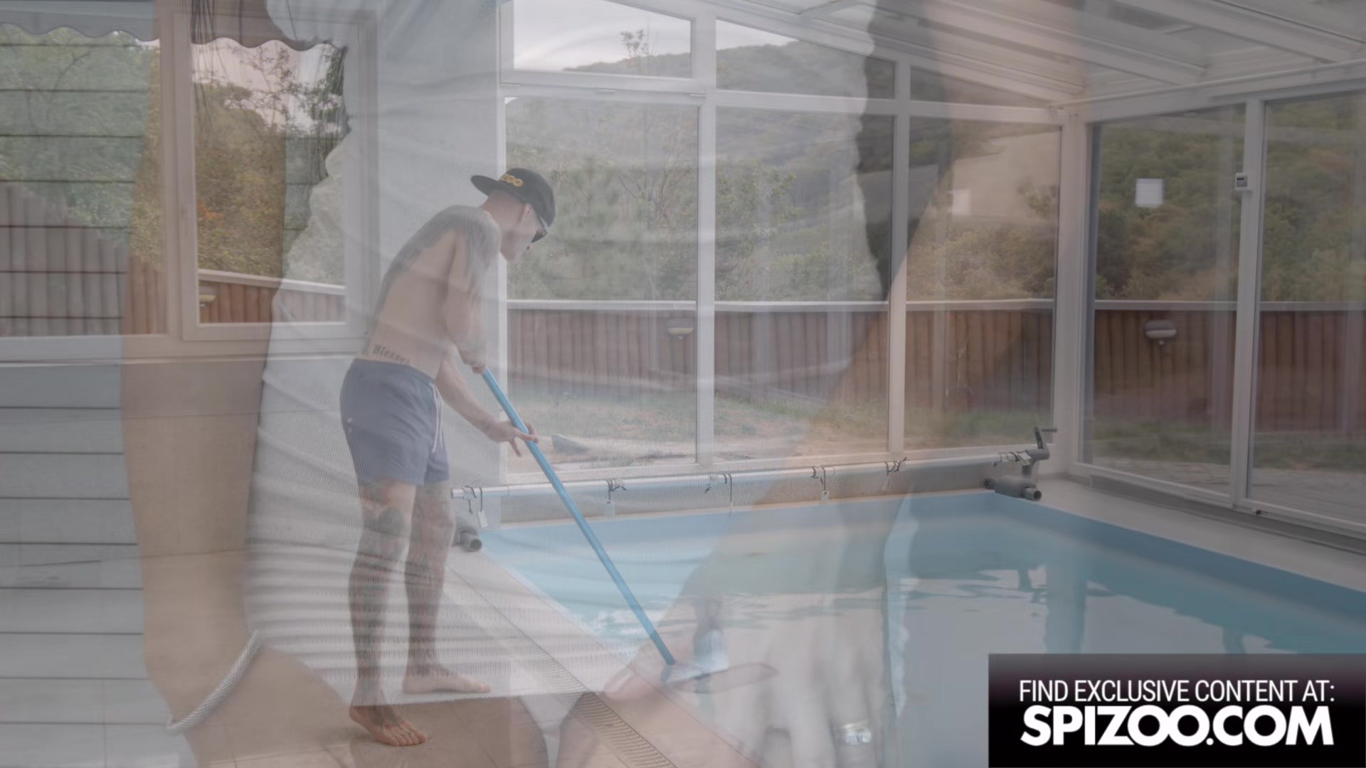 Horny Sex Kitten Polly Pons Gets Dirty With The Pool Boy
