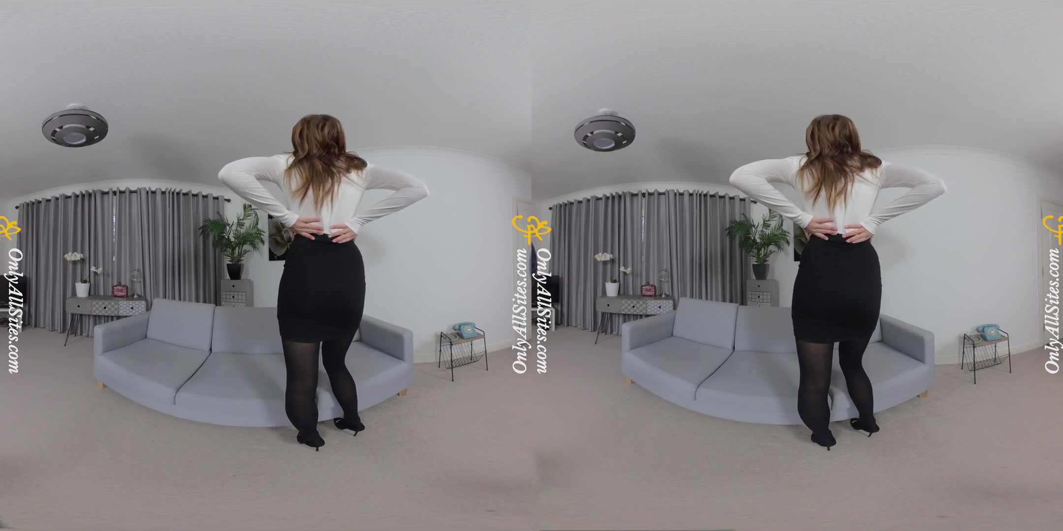 Elen E - Roll Neck; Cute redhead Stripping - SexLikeReal