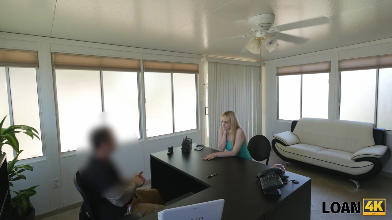 LOAN4K. Strip dancer cant pay rent so why comes to fuck loan agent