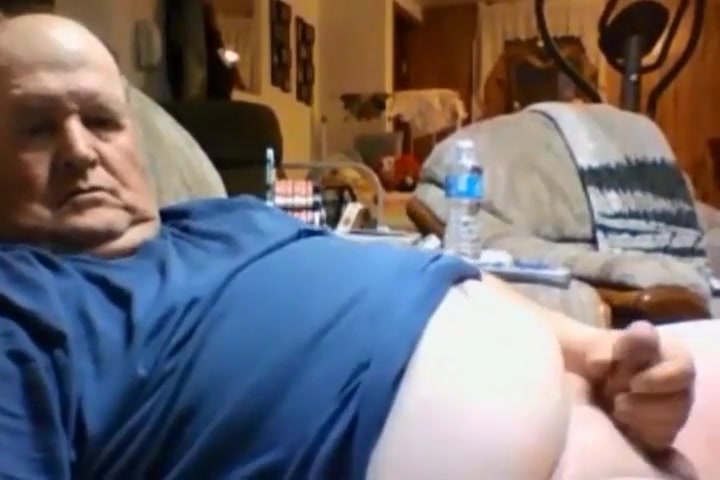 Hot Grandad Wanking