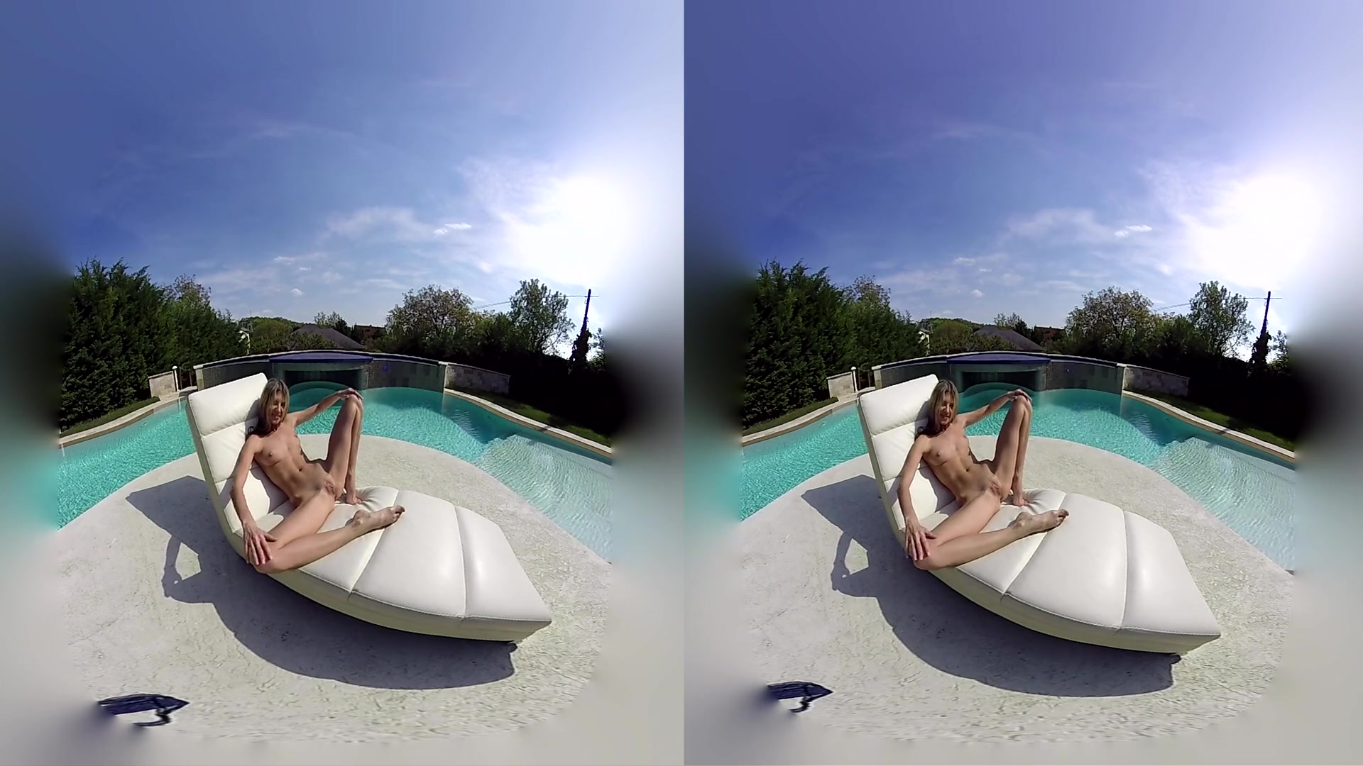 Gina Gerson in Gina Gerson Plays by the Pool - VirtualPornDesire