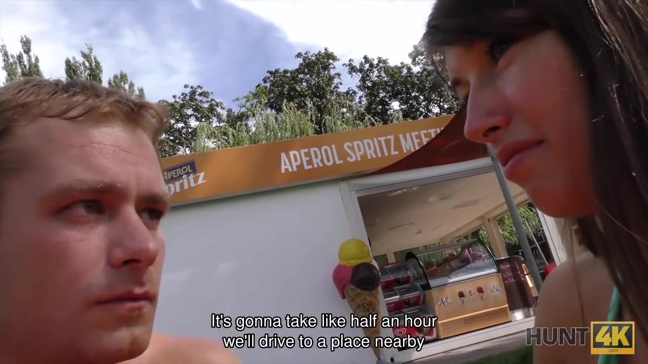 HUNT4K. Arrogant girl Susan Ayn gets fucked all slits in public pickup porn