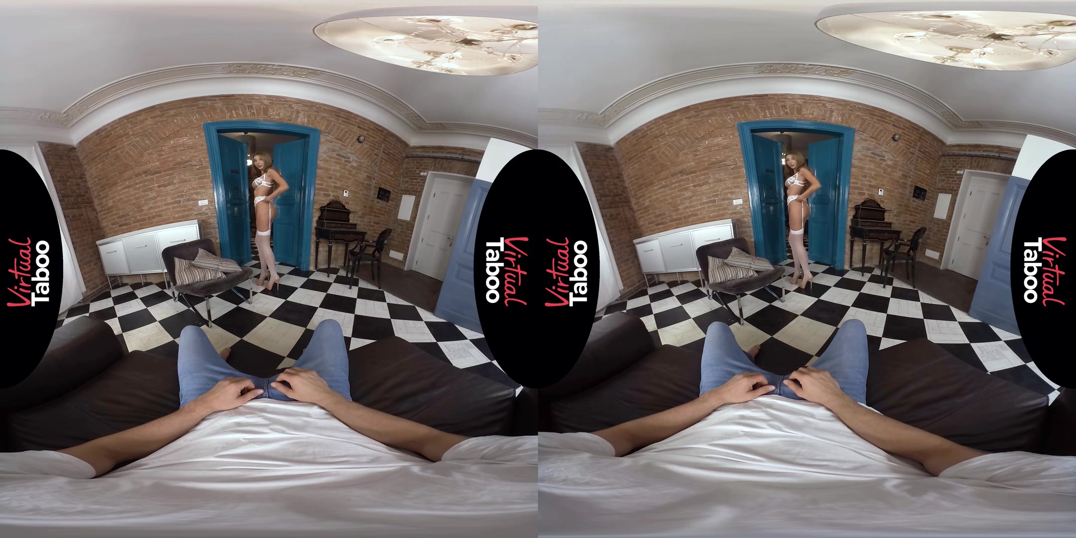 Marilyn Crystal VR Porn: Sister's Fashion Show - VirtualTaboo