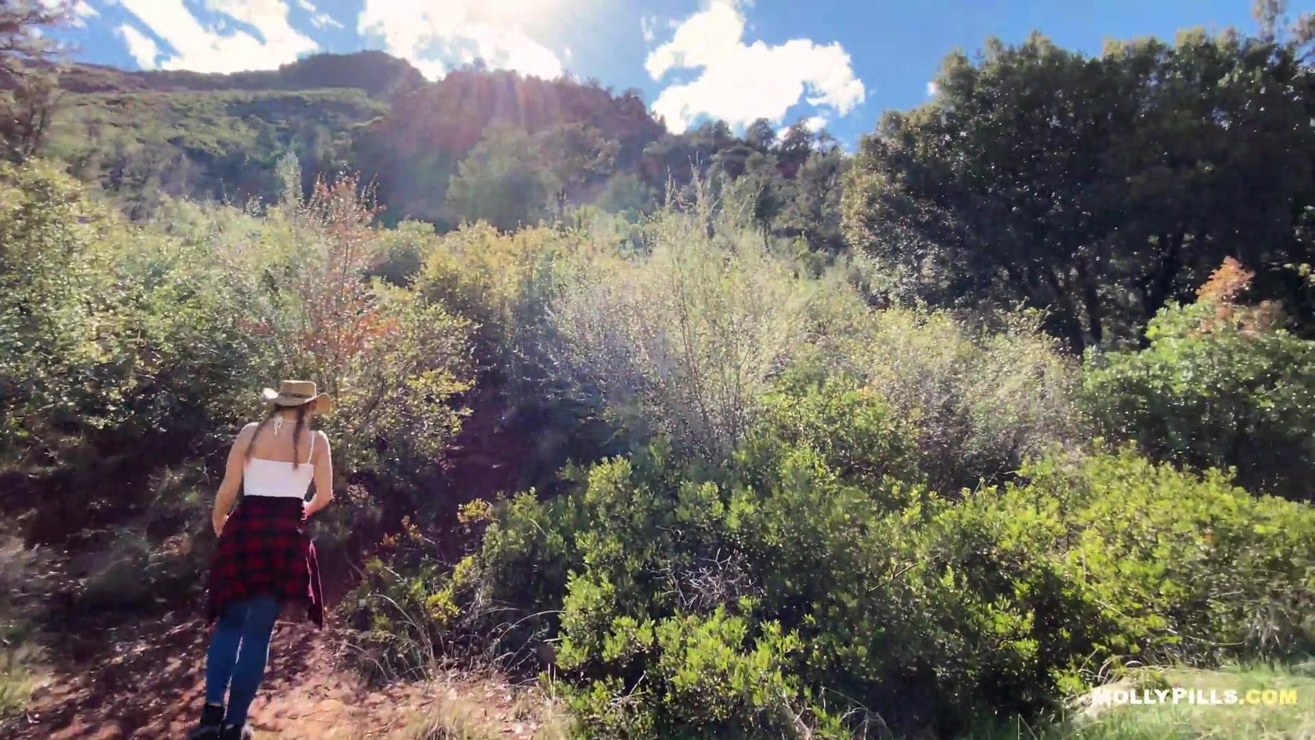 Cowgirl Fucked In Beautiful Nature Hike Pov - Sex Movies Featuring Molly Pills