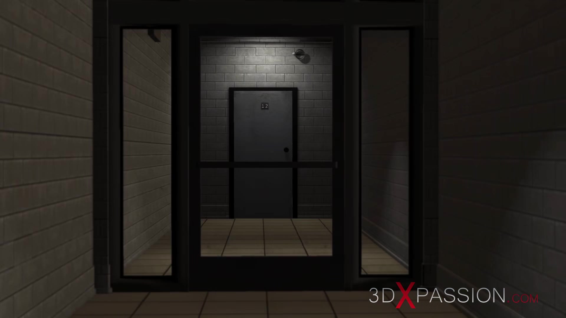 Cuffed teen 18+ with big boobs gets fucked by sci-fi soldier in the prison