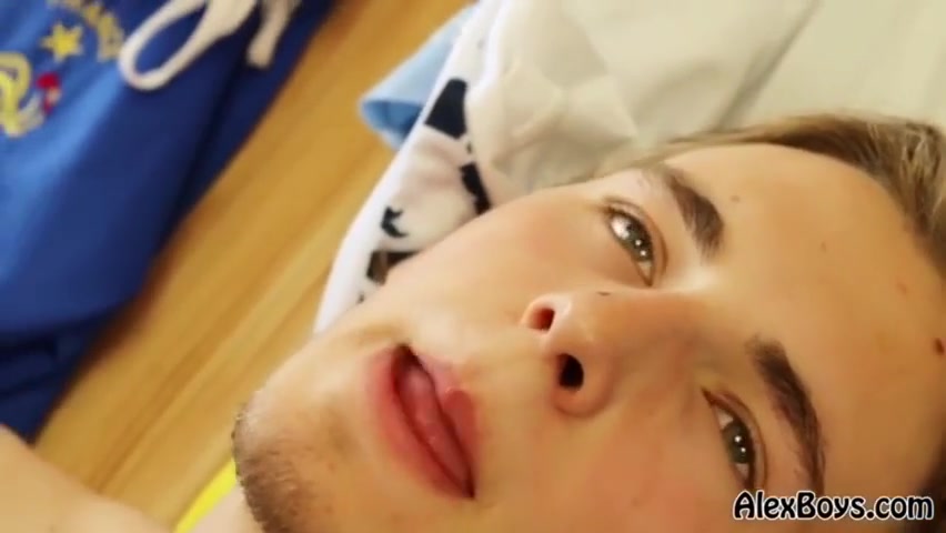 Cute Soccer Fan Blonde Jacking Off