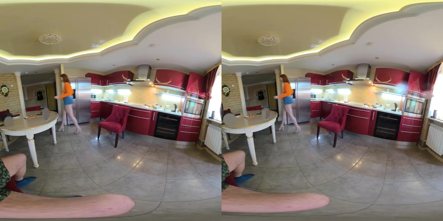 We Were Going To Do A Casting With Emma, But At That Moment My Sexy Cleaner Came, She Looked So Impressive In Her Costume That I Invited Her To Join Us - VRmodels