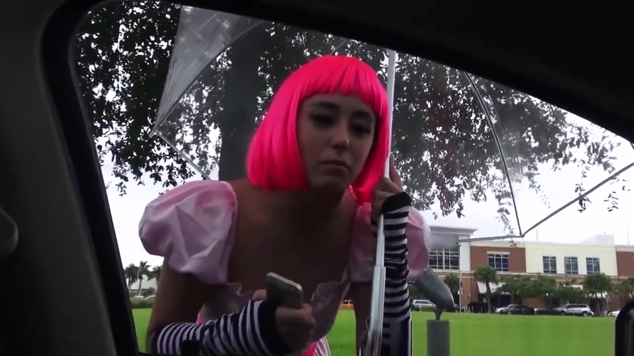 Stranded Redhead Sucks Before Getting Fucked