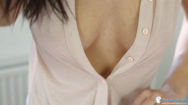 Michelle in Pressed And Perky - DownblouseJerk