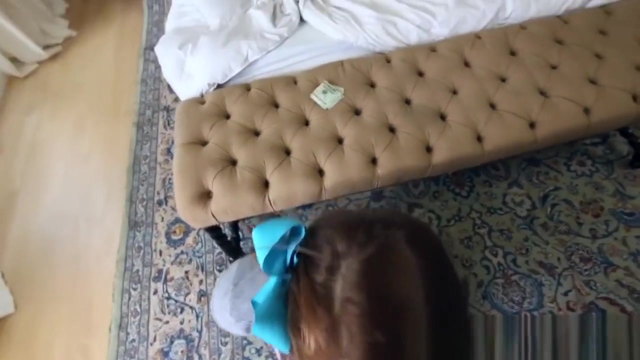 Teenage babysitter rammed