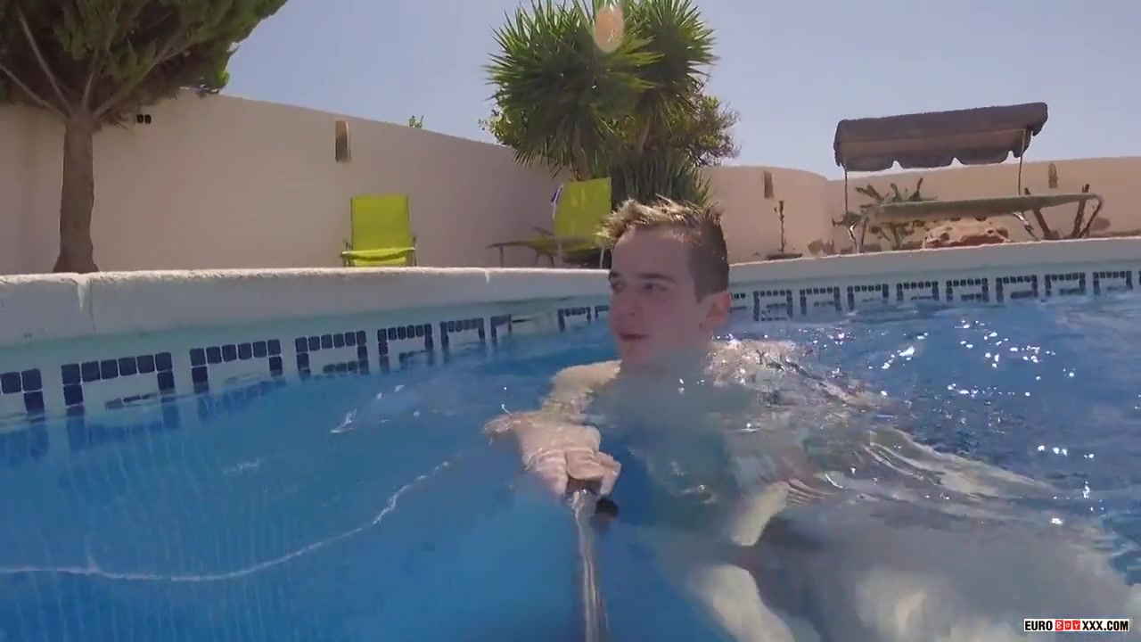 Alexis Blaze And Taylor Blaze - Hot Films Himself Jacking Off By The Pool
