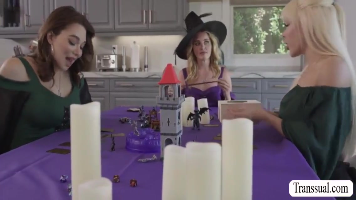 Emma Rose, Brittney Kade And Coco Lovelock - Hide Under The Table And Suck Ts Dick 10 Min