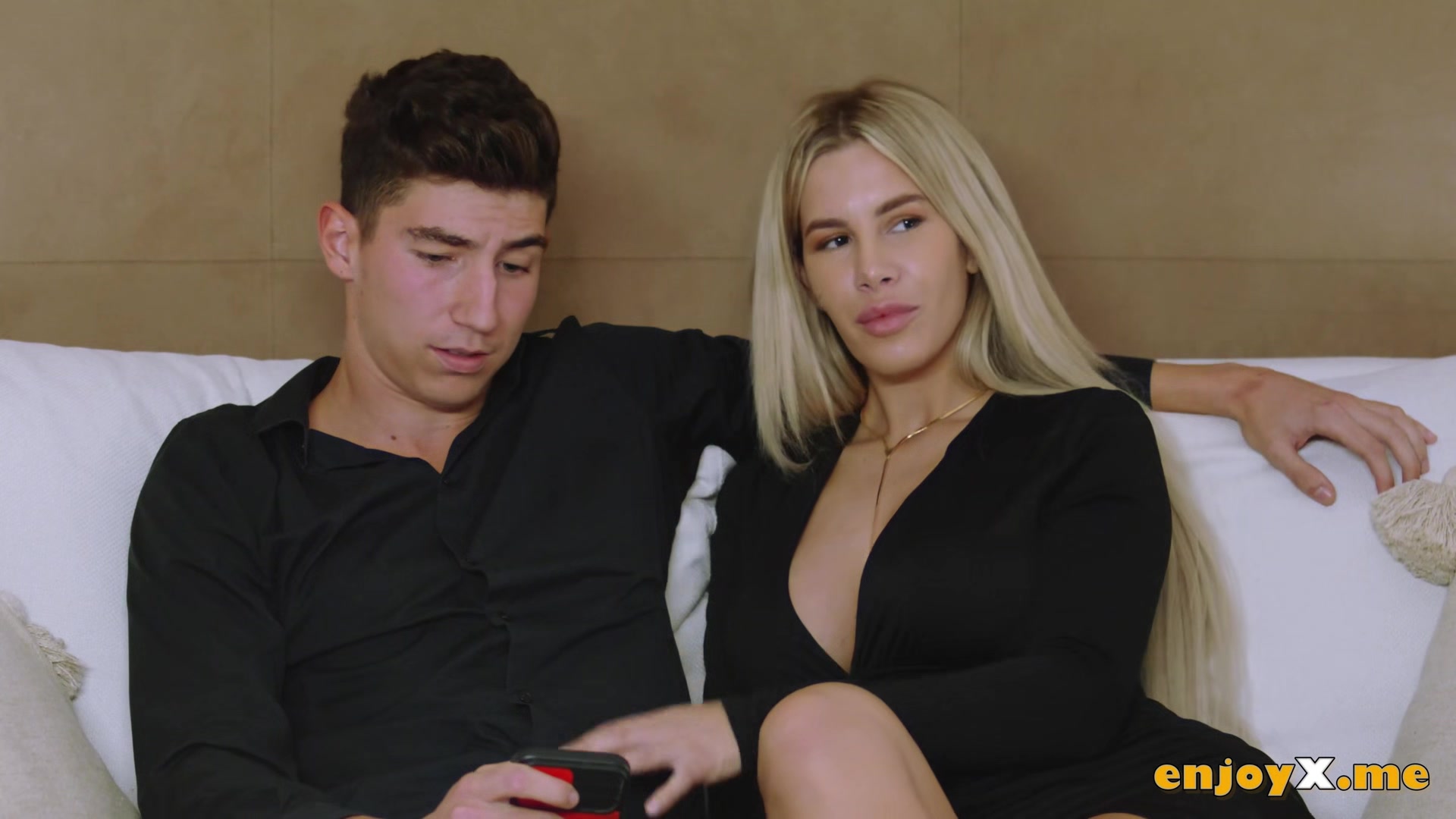 Ema Karter, big-chested ash-blonde with pierced pussy, rides bone in 4k porn!