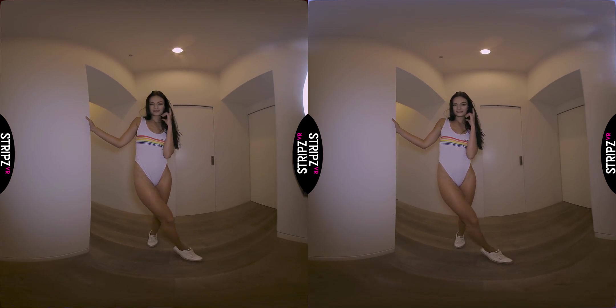 Lovers Love - Cute Babe Solo Striptease and Masturbation