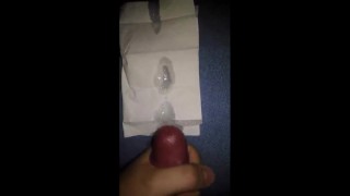 BIG cumshot young guy