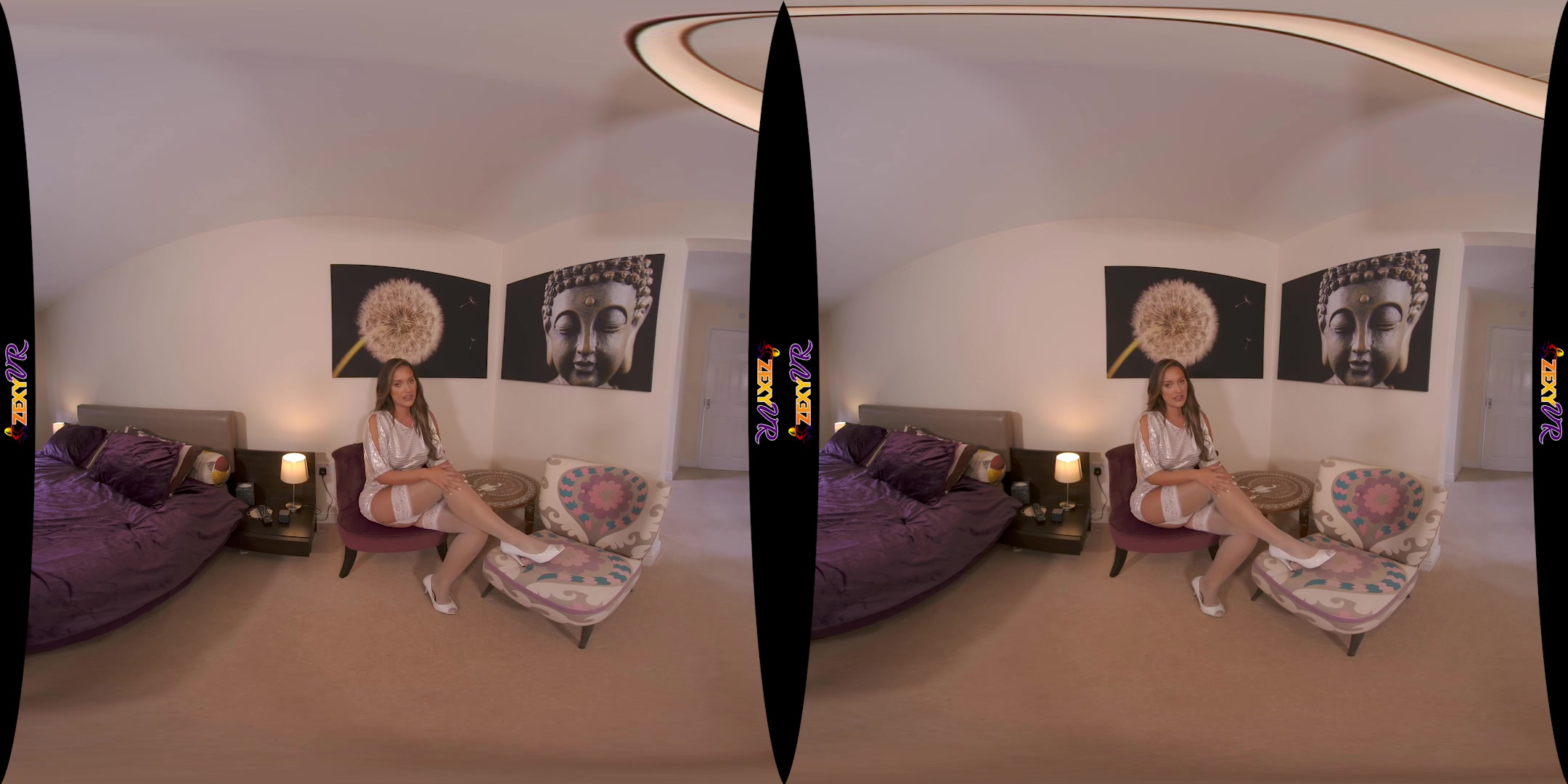 Splendid In Stockings featuring Frankie L - ZexyVR