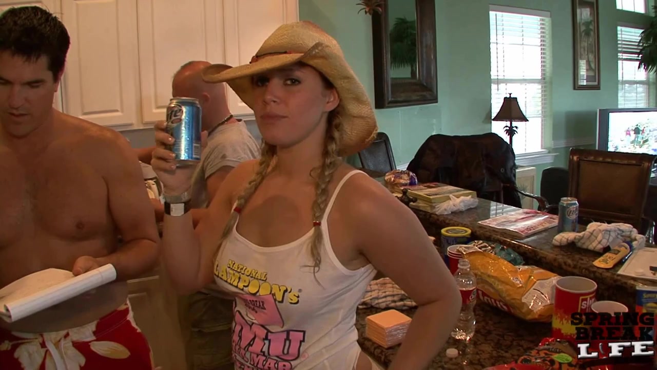 Spring Break Kitchen Party Naked Body Shots