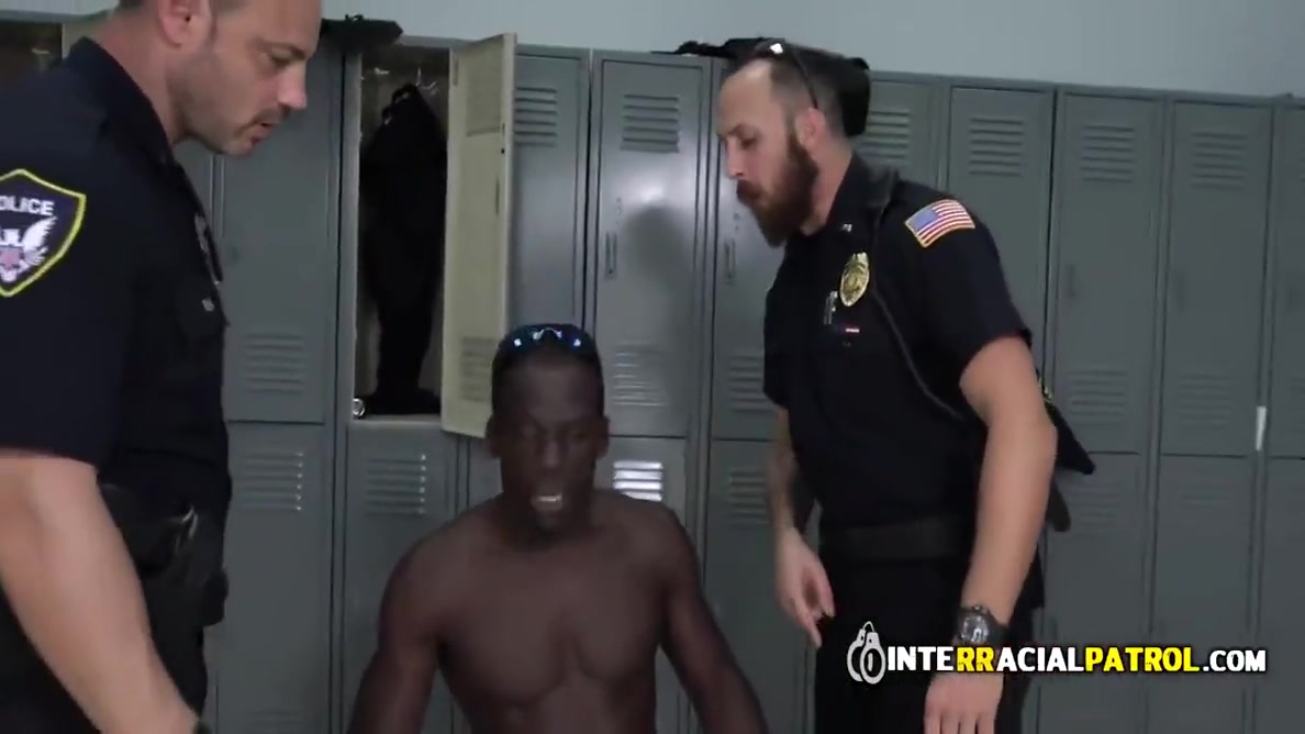 Bait Car Thief Is C. By Gay Officers Into Steamy Trio