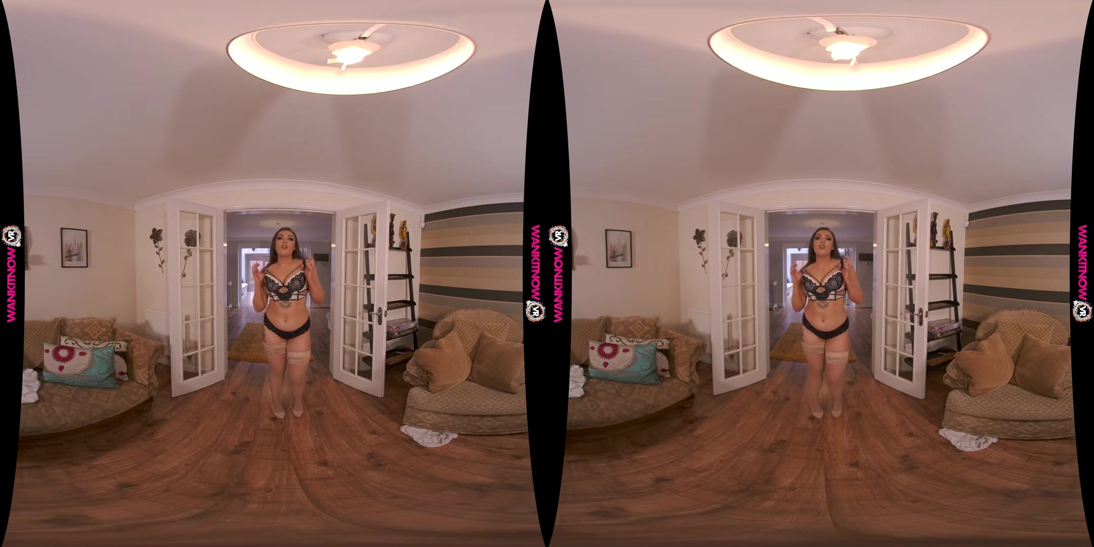 Help You Unwind - Brunette Babe Stripping - SexLikeReal