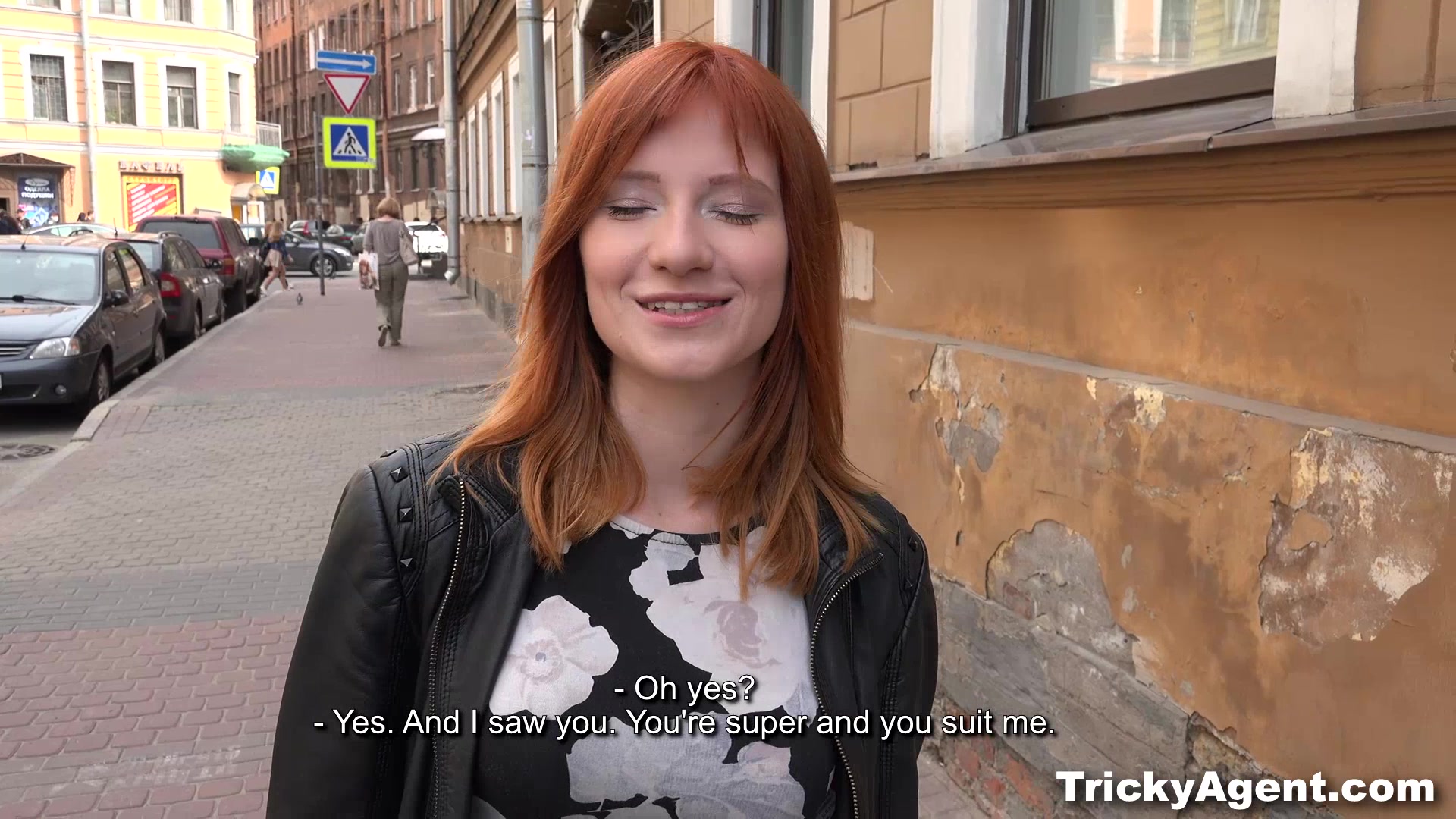 Tricky Agent - Spontaneous porn debut