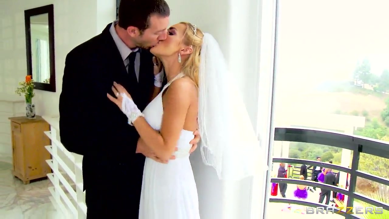 Defiant blonde Devon seduces her husband at the marriage