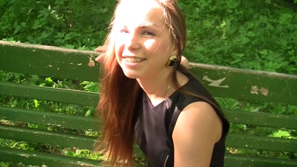 Met with the beauty and screwed in the woods in front of everybody