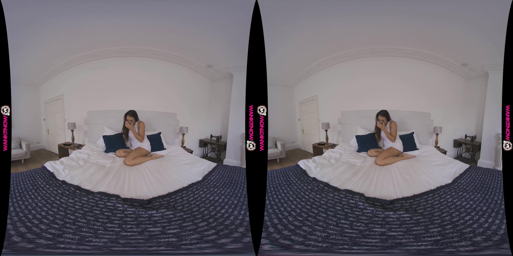 Cum On My Bed featuring Cleo Summers - WankitNowVR