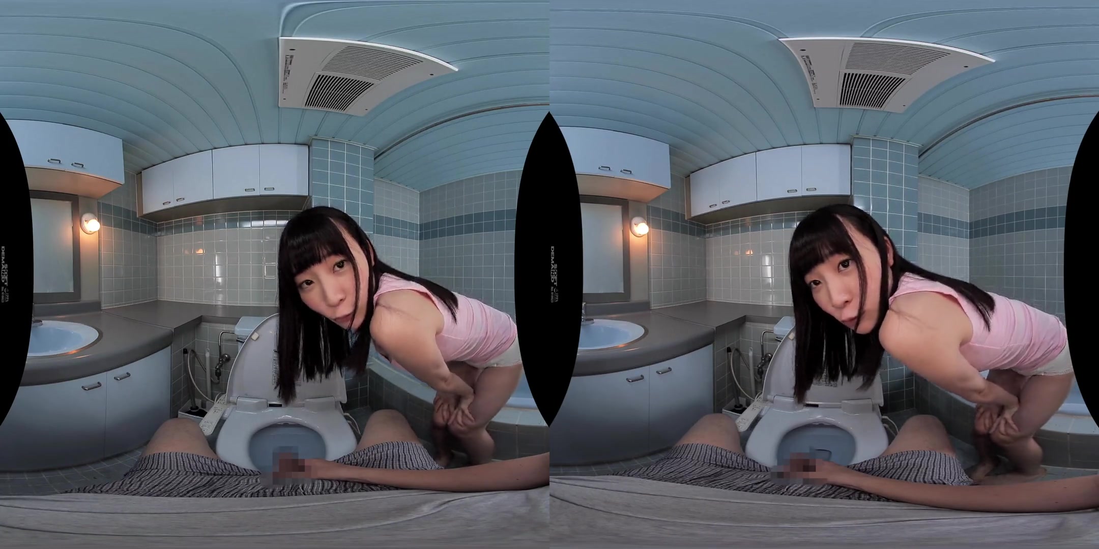 Older Stepsisiters Taking you for a Bathroom Break; Busty JAV Idols Watersports and Pissing
