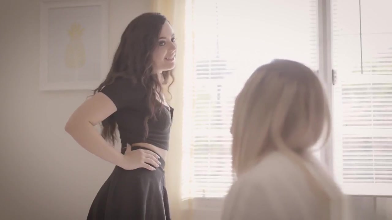 Stepsister and BFF teen 18+ tricked a stepbrother into sex