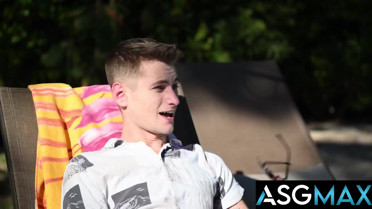 House Sitter Gets Pounded By Hung Skinny Dipping Neighbor With Trevor Harris