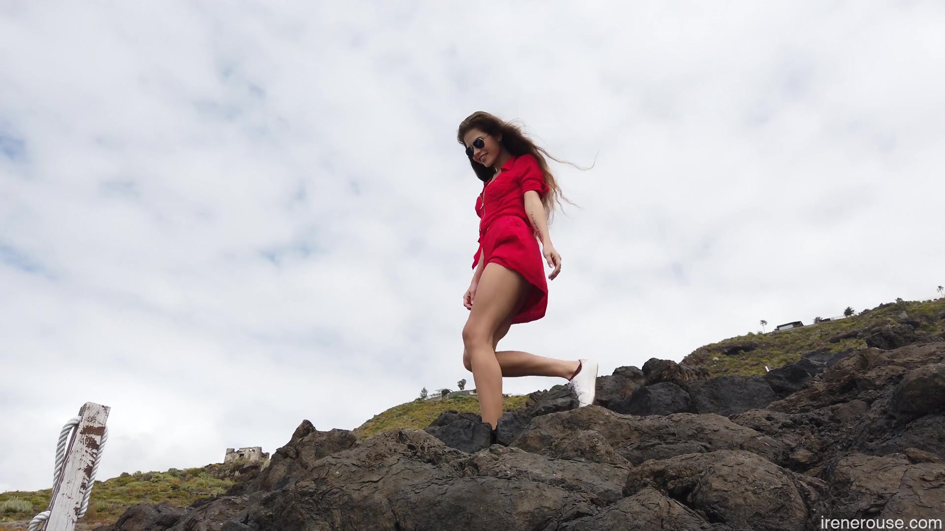 Walk Along The Coast - Sex Movies Featuring Irene Rouse