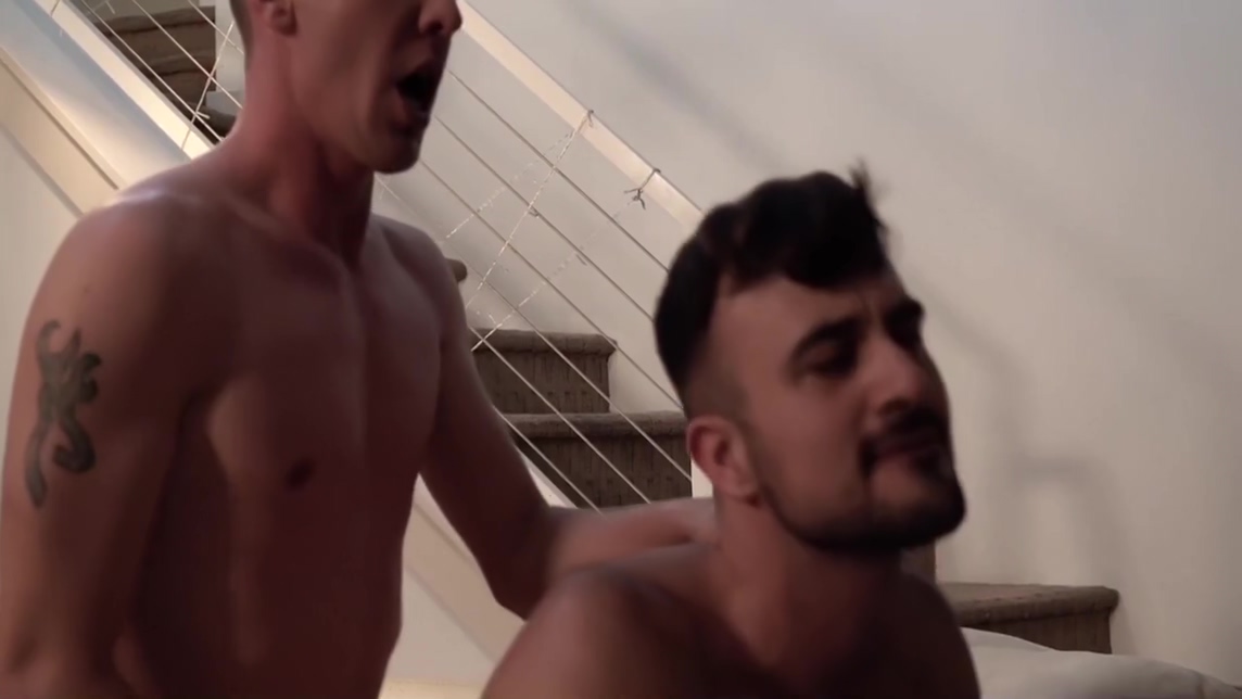 Bearded Homos Anal Fucking Session With Big Dicked Lover - Michael Del Ray And Pierce Paris
