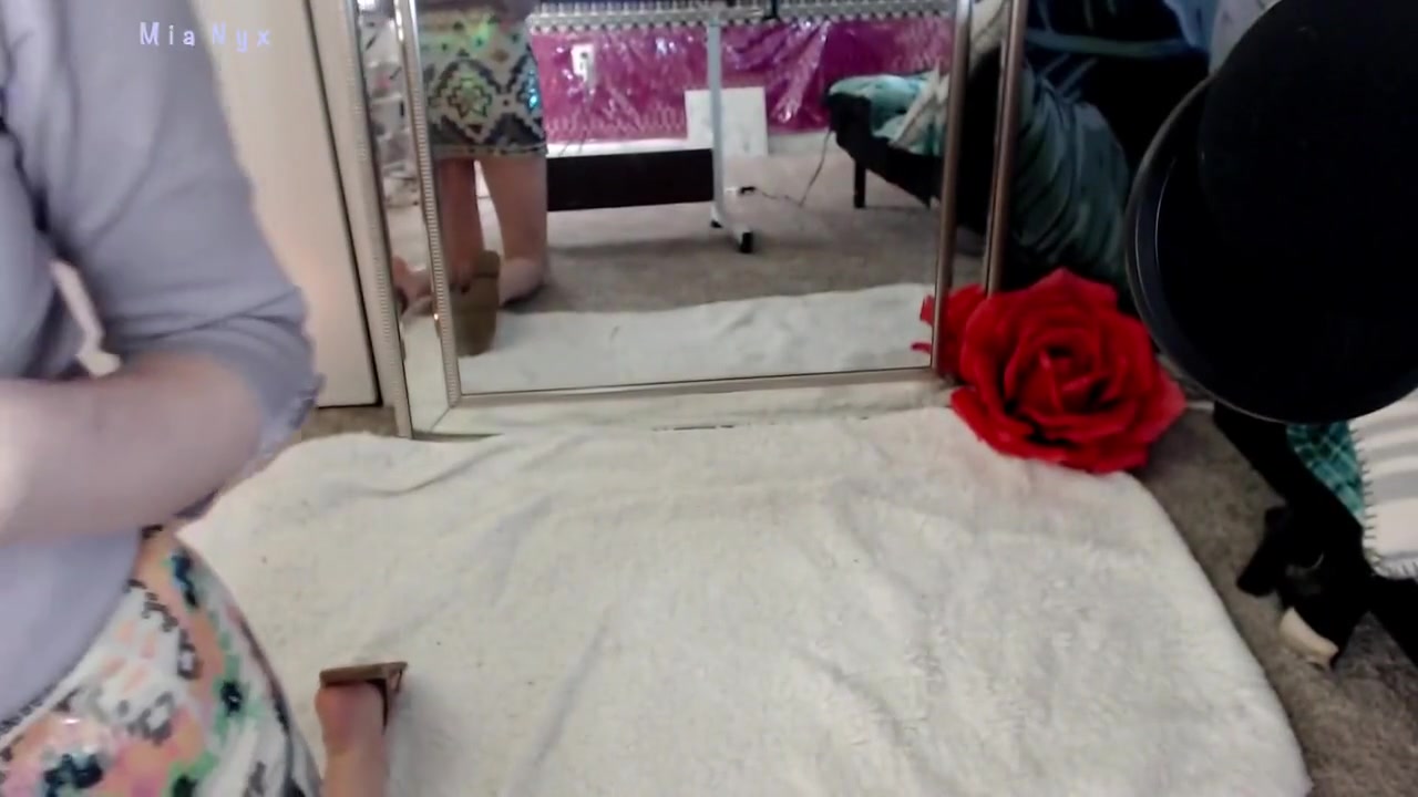 Asmrtist Livestream Turned Accidental Foot Worship Mia Nyx