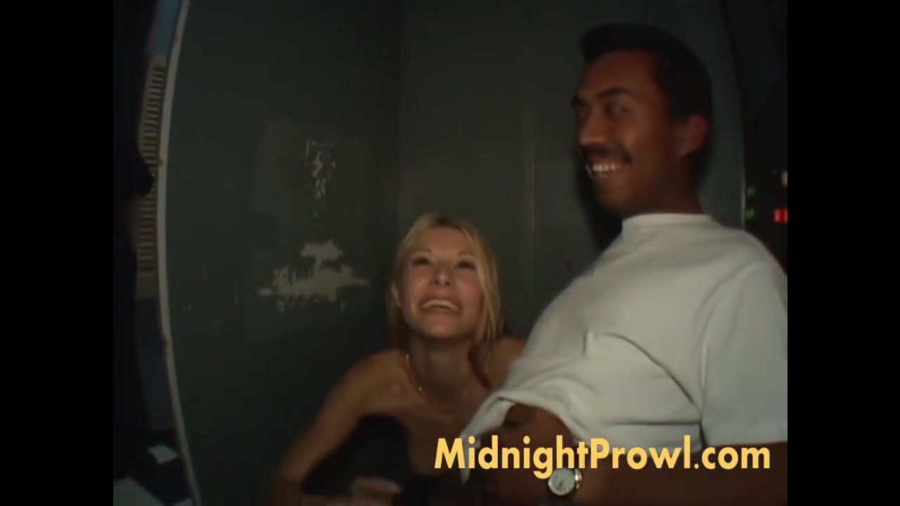 Crystal Ray Sucking a dick in Blowjob Booth