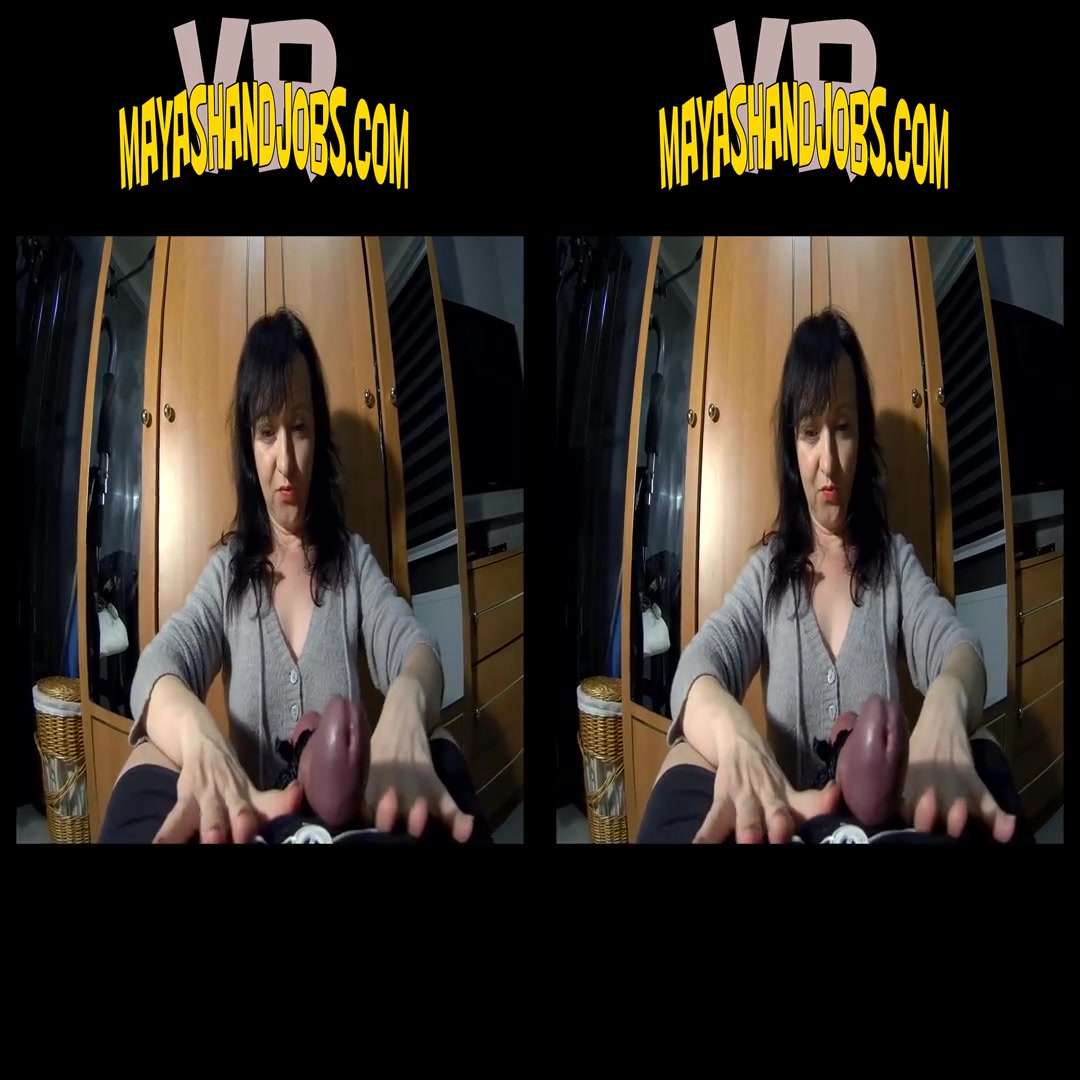 Maya in Womanizer Pro On His Cock - MayasHandjobsVR