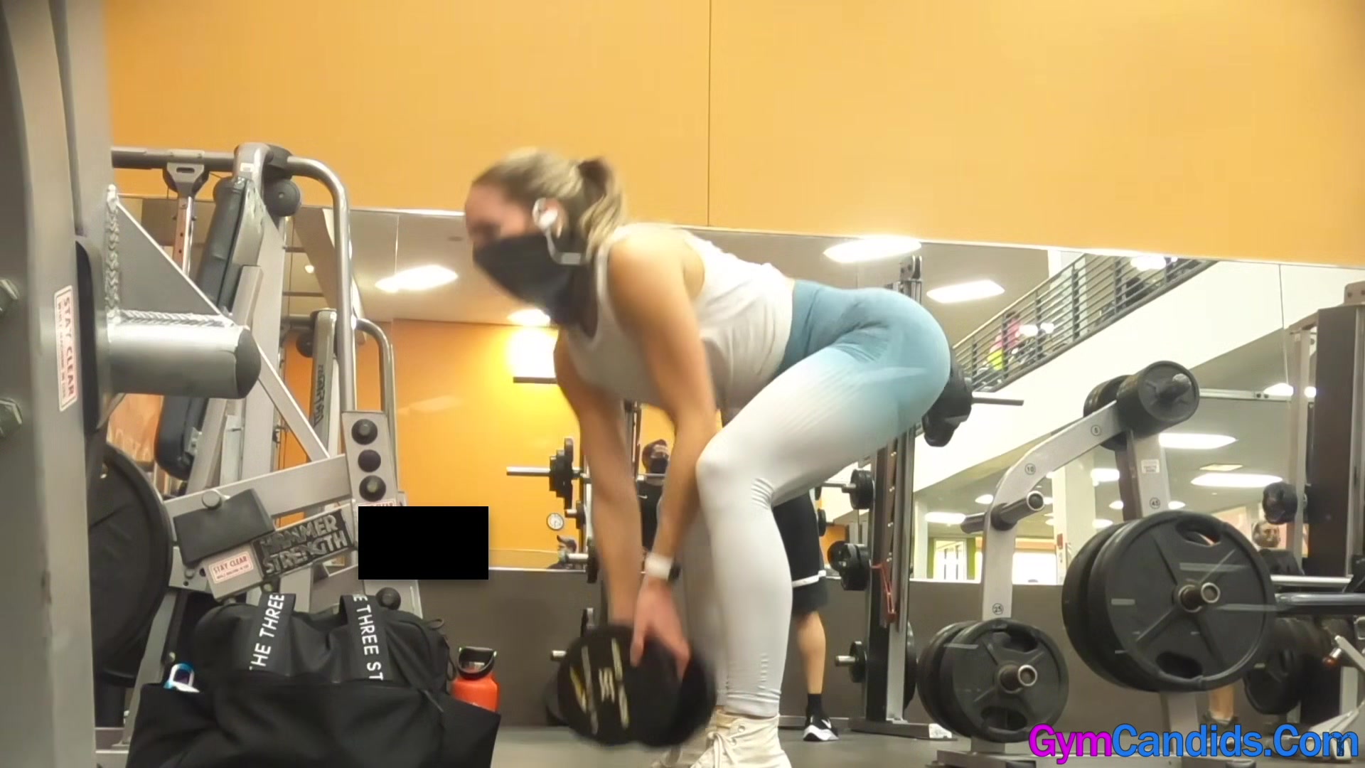 Blonde GymShark Ass Candid