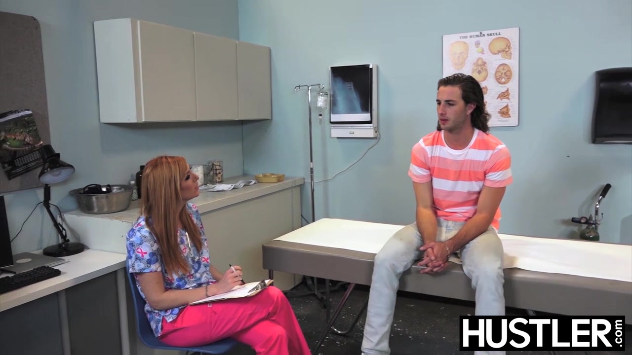 Redhaired nurse Lauren Phillips anally plowed passionately