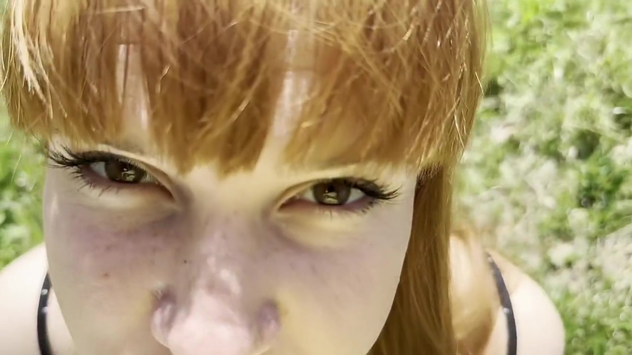 Natasha With Summer Freckles Gave Most Sunniest Blowjob In This Summer In Nature Close-up Pov 4k