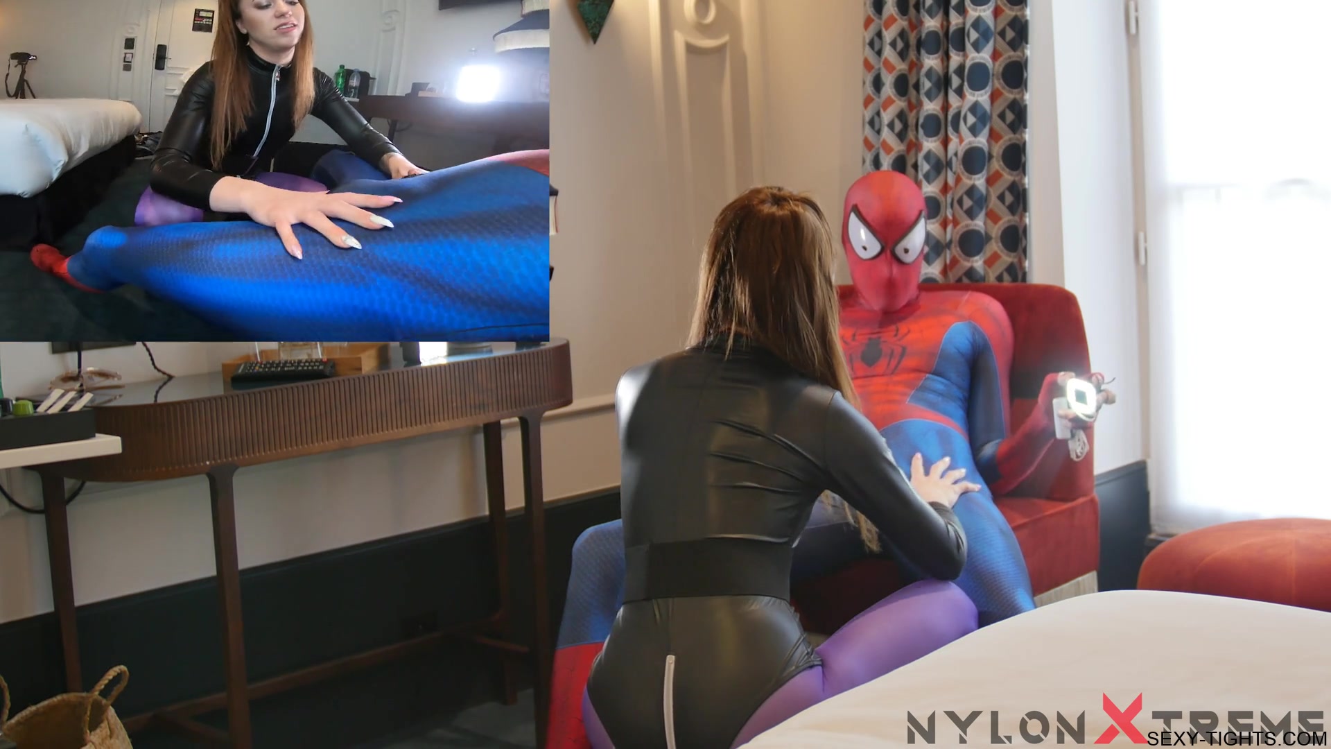 164 Monika Wild Fucked With Purple Pantyhose - Sex Movies Featuring Sexy Tights