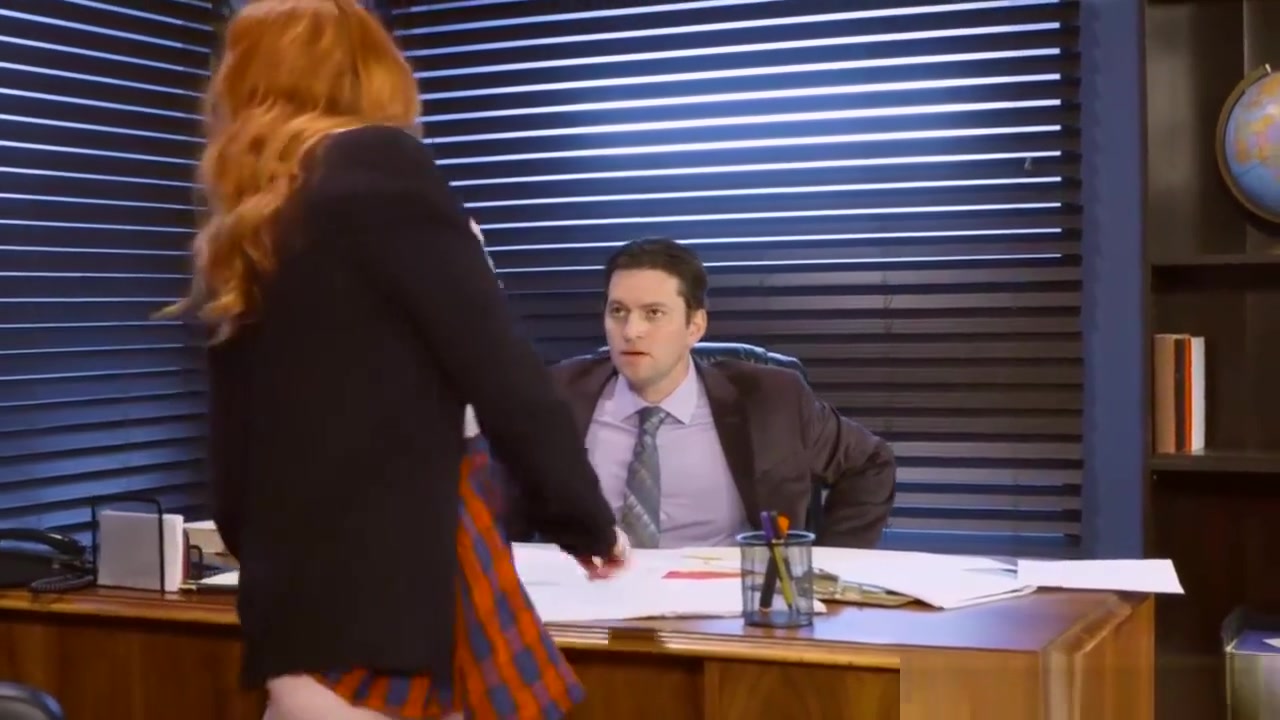Redhead Give A Blowjob And Her Tight Pussy To Her Teacher
