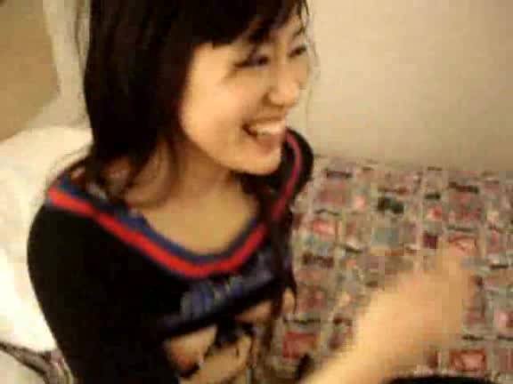 Cute Asian girl takes my powerful cock in her wet holes