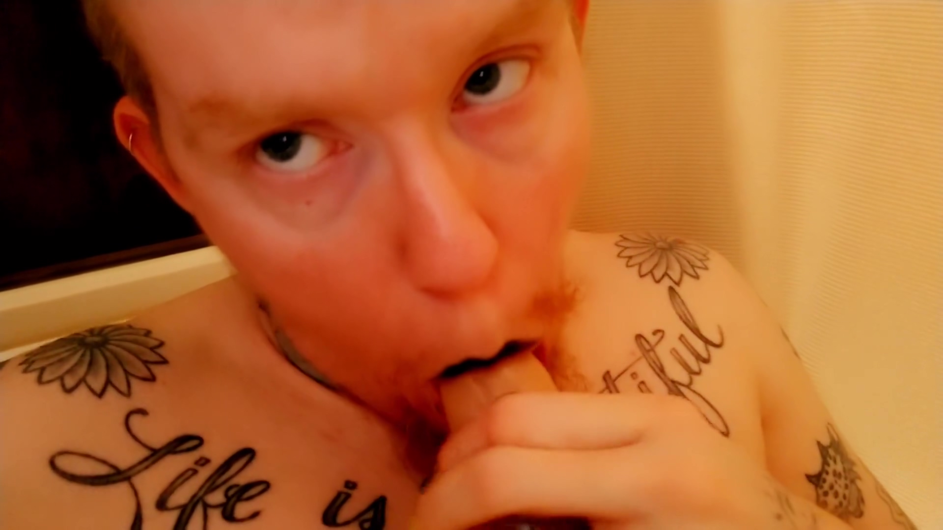 Solo Dick Sucking Trans Boy Queer Pre Op Ftm