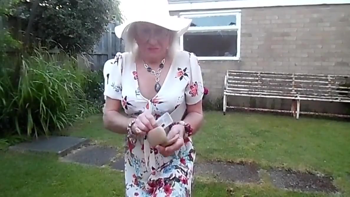 Ginny In The Garden