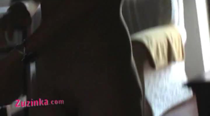 Zuzinka enjoys huge dick in bathroom