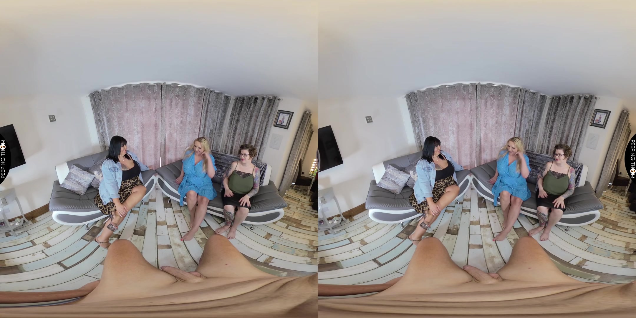 Goldie Cocks And The Three Milfs - PeepingThom