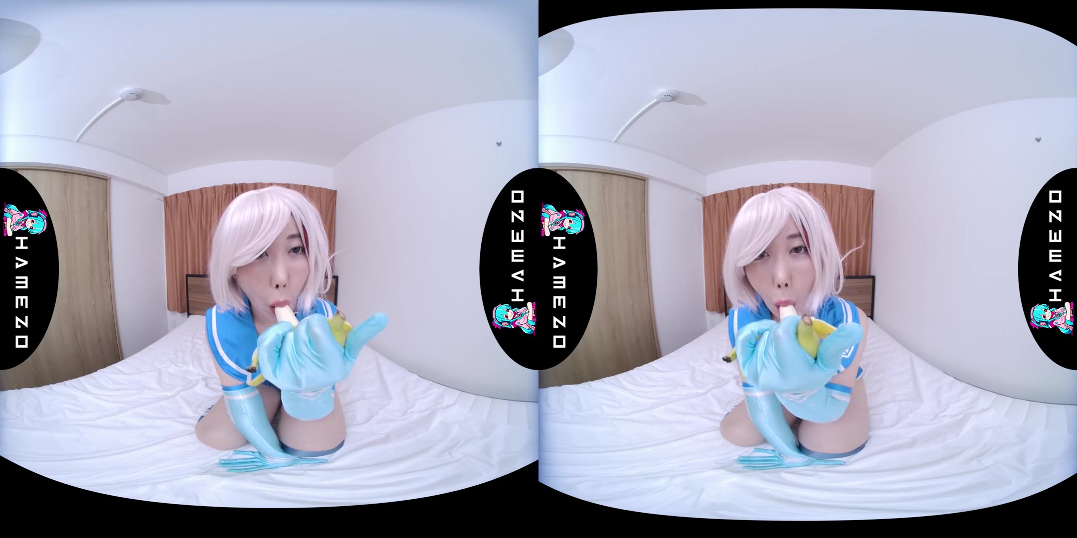 Japanese Cosplayer Maria Nishikawa Rides A Big Hard Cock